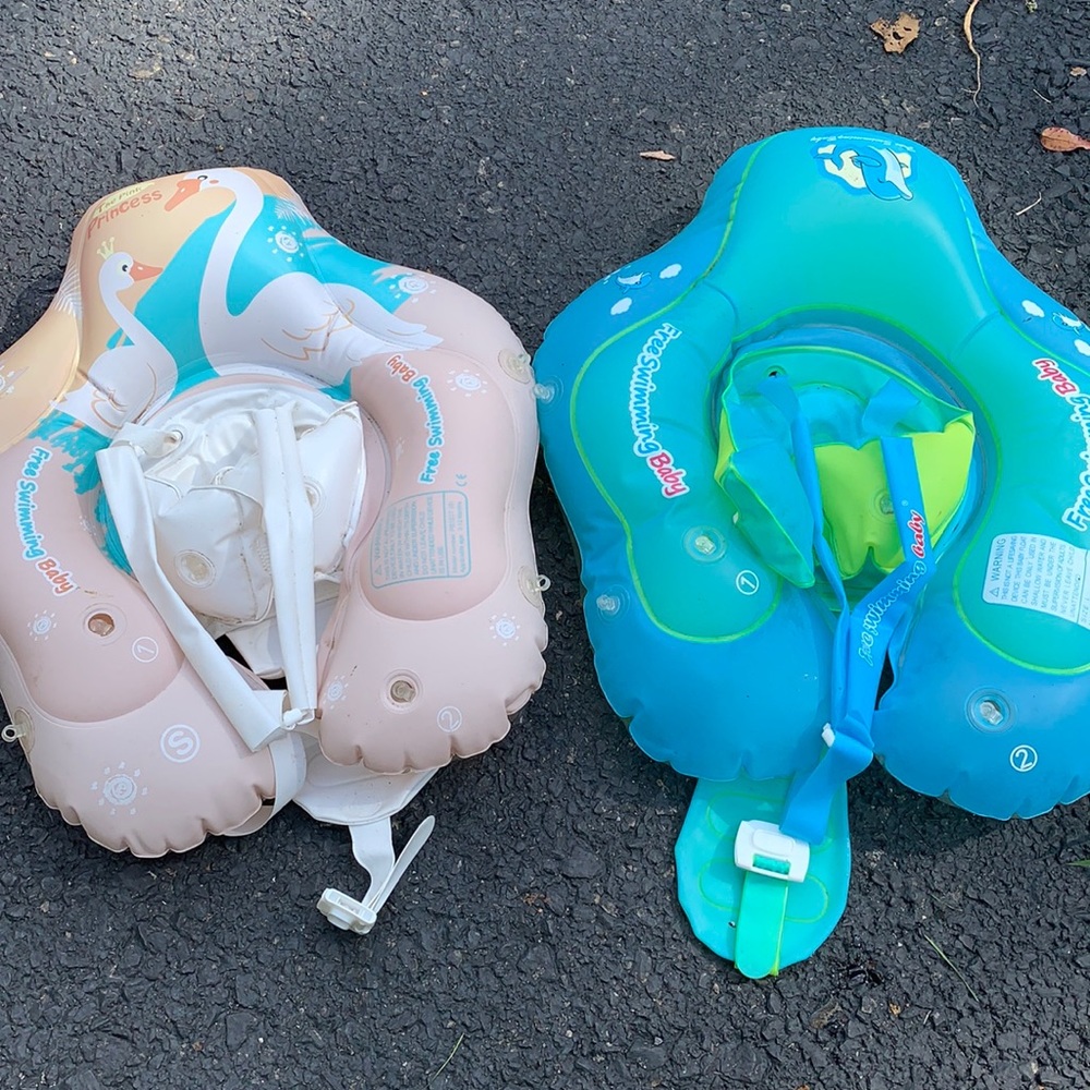 Baby rafts / floaties / vests / boy girl twins